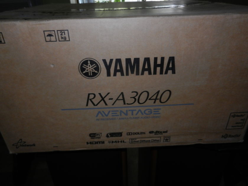 Yamaha AVENTAGE RX-A3040 BRAND NEW 4K 9.2 ATMOS NETWORKING RECEIVER