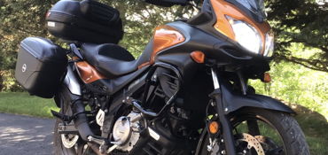 2012 SUZUKI V-STROM 650XT motorcycle for rent near RAPID CITY, SD