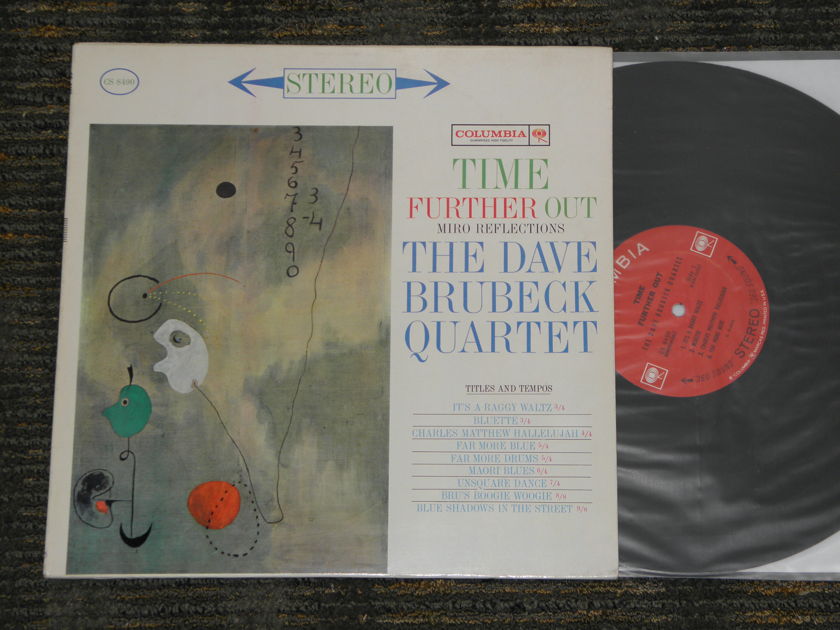 Dave Brubeck Quartet - Time Further Out    Columbia CS 8490 Black print   STEREO