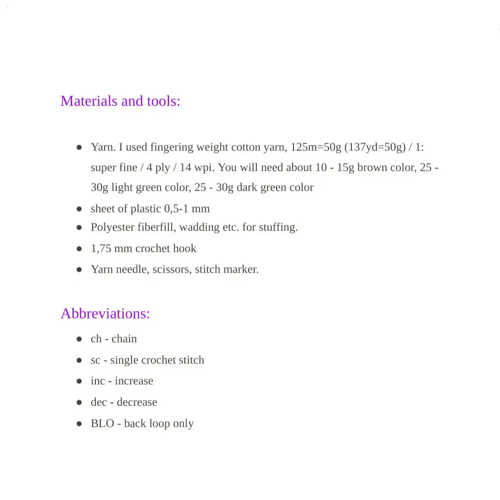 ABACATE padrão de crochê PDF - Amigurumi Toy Crochet Play Food Soft Toy Pattern Vegetables Food Pattern Easy Crochet Pattern Tutorial