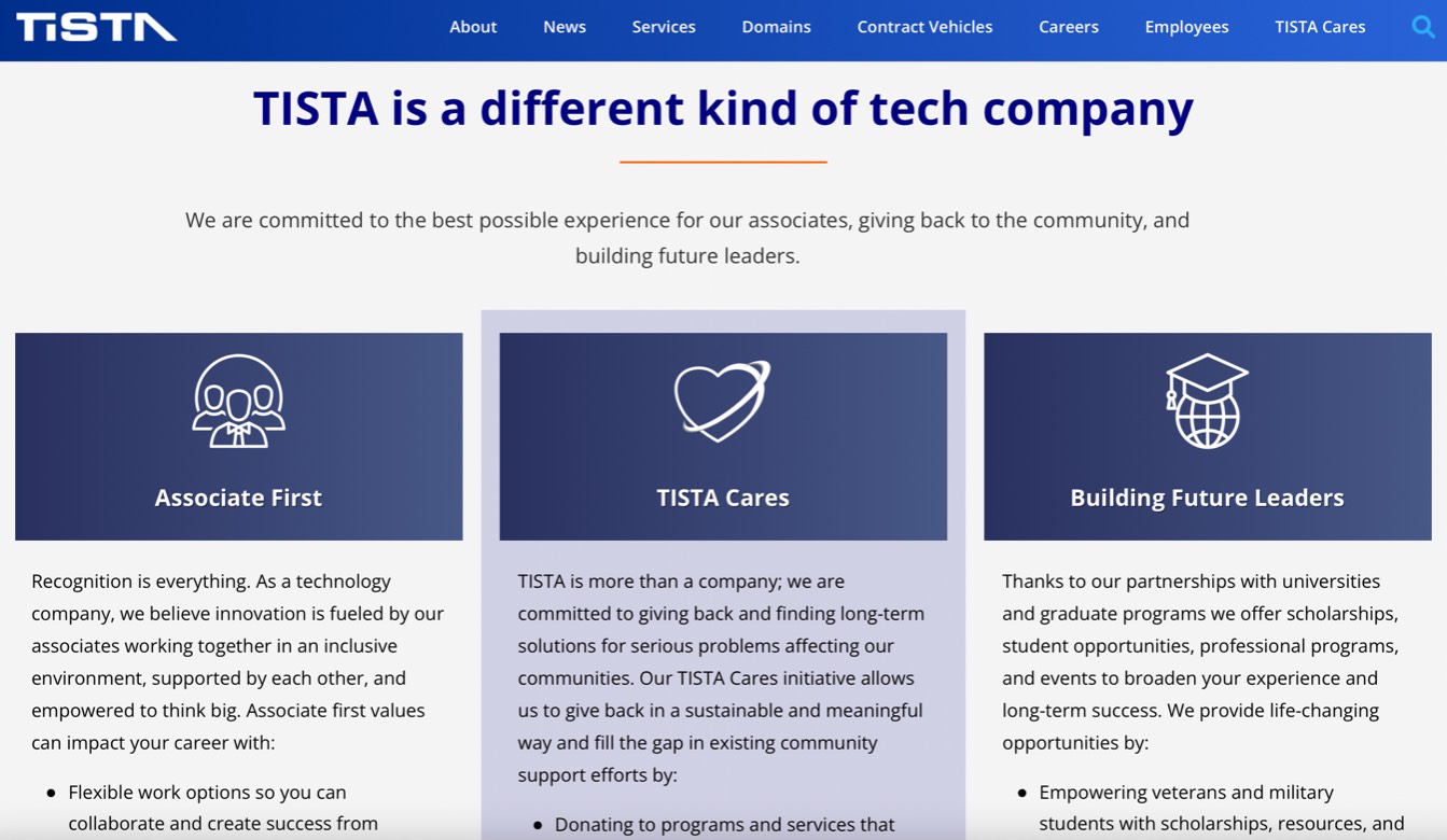 TISTA product / service