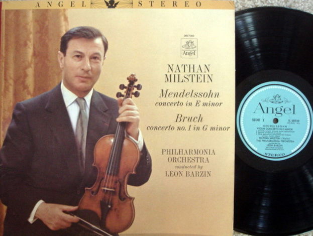 EMI Angel Blue / MILSTEIN, - Mendelssohn-Bruch Violin C...