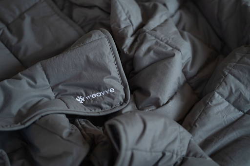 Featuring Weavve's weighted blanket