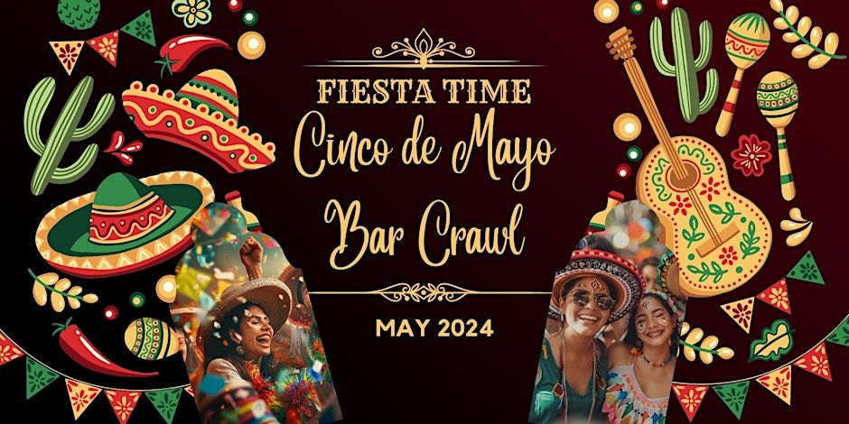 Denver Cinco De Mayo Bar Crawl promotional image