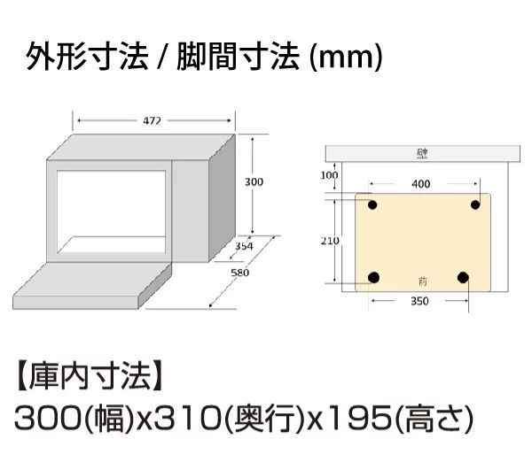 庫内寸法