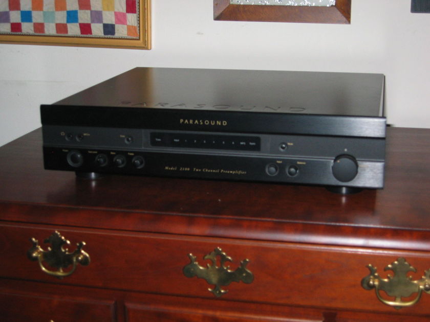 Parasound 2100 New Classic Preamplifier