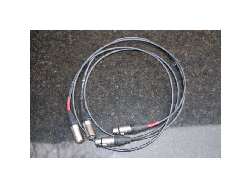 Ultimate Silver Audio 1.5m  XLR interconnects