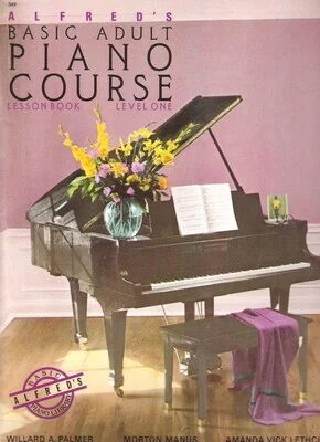Alfred's Adult Basic Piano Course Vol 1