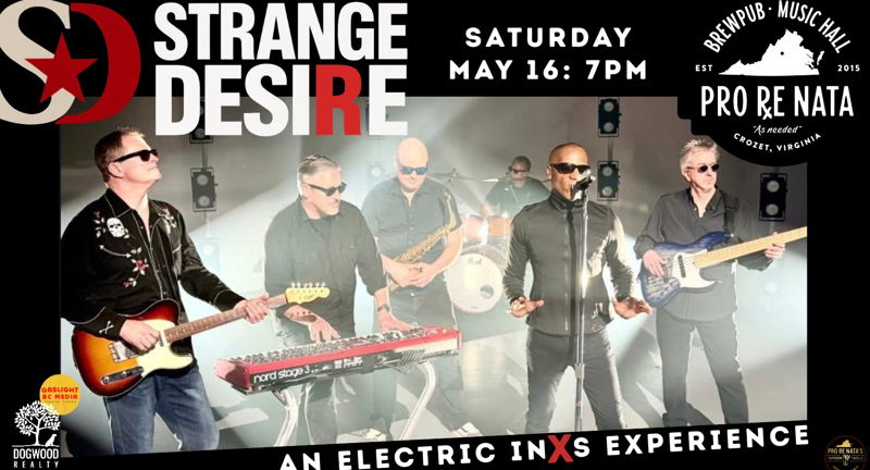 Strange Desire: An Electric INXS Experience @ Pro Re Nata