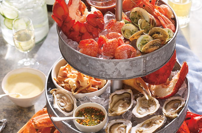 Coast-to-Coast Canadian Seafood Platter