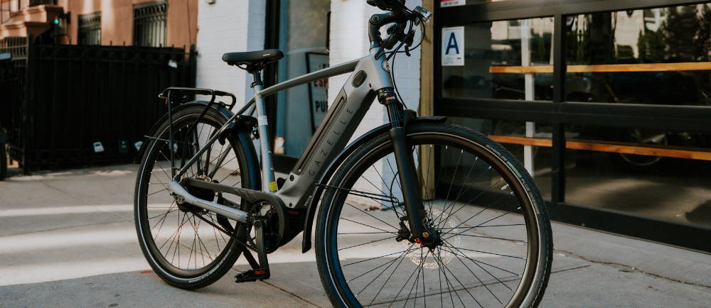 A Gazelle e-Bike