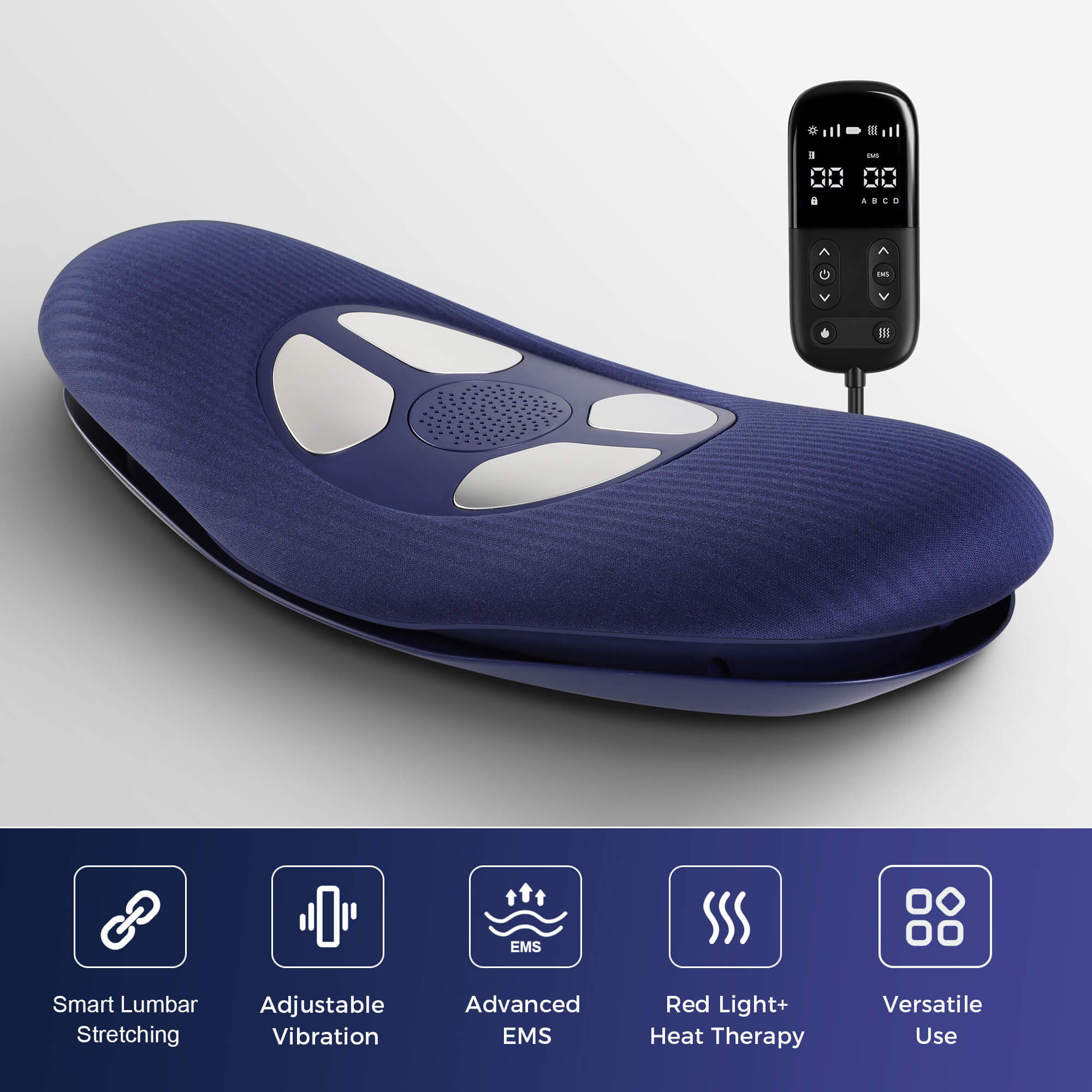 Multifunction Lumbar Traction Massager