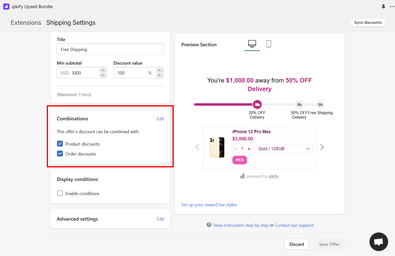 add reviews for testimonials extension in checkout page - shopify checkout customization app