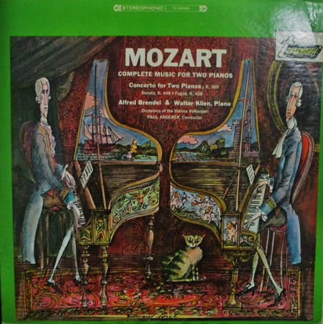 ALFRED BRENDEL & WALTER KLIEN (VINTAGE LP) - MOZART COM...