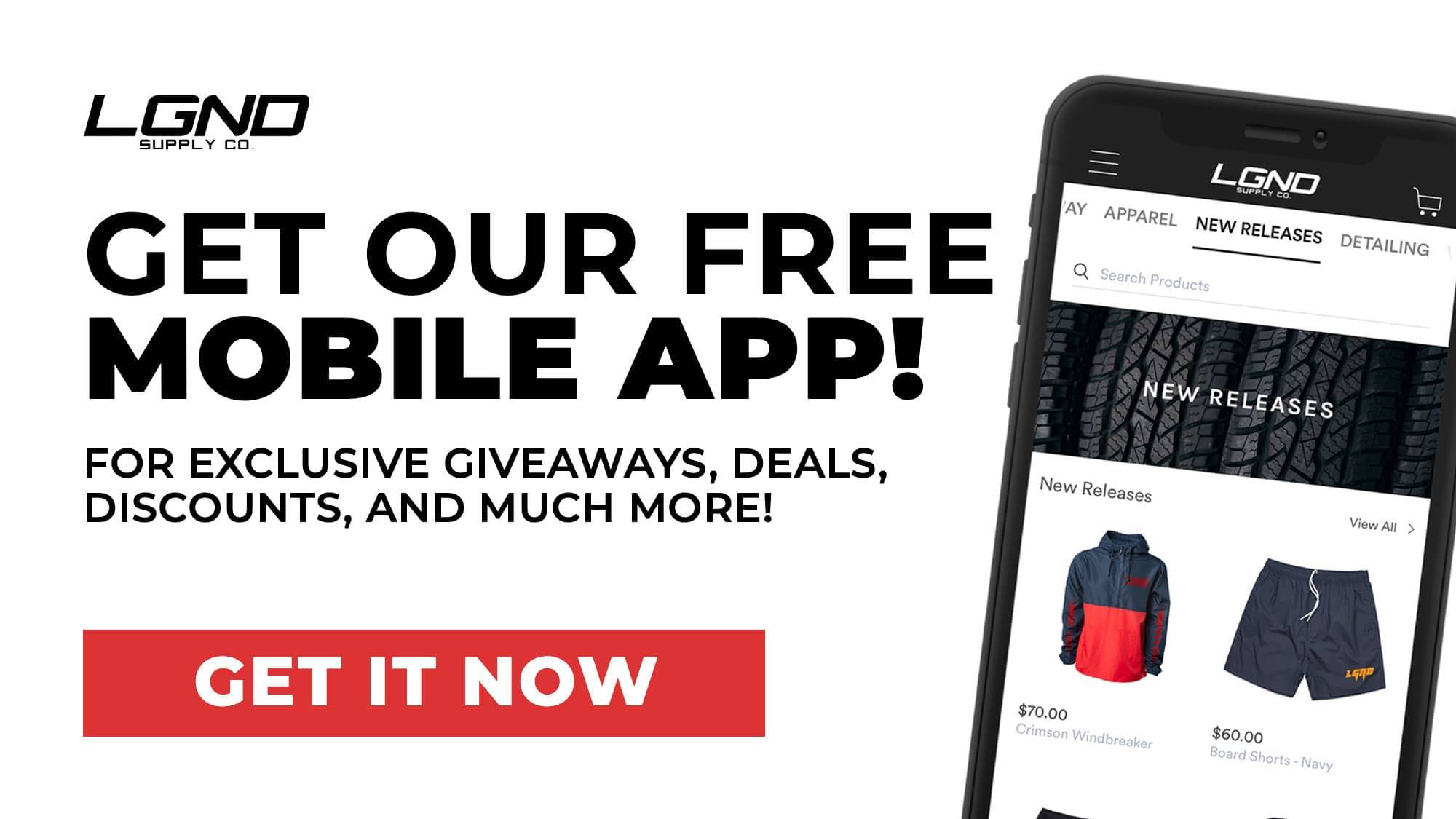 Get our FREE Mobile App for discounts, bonus giveaways, and much more!