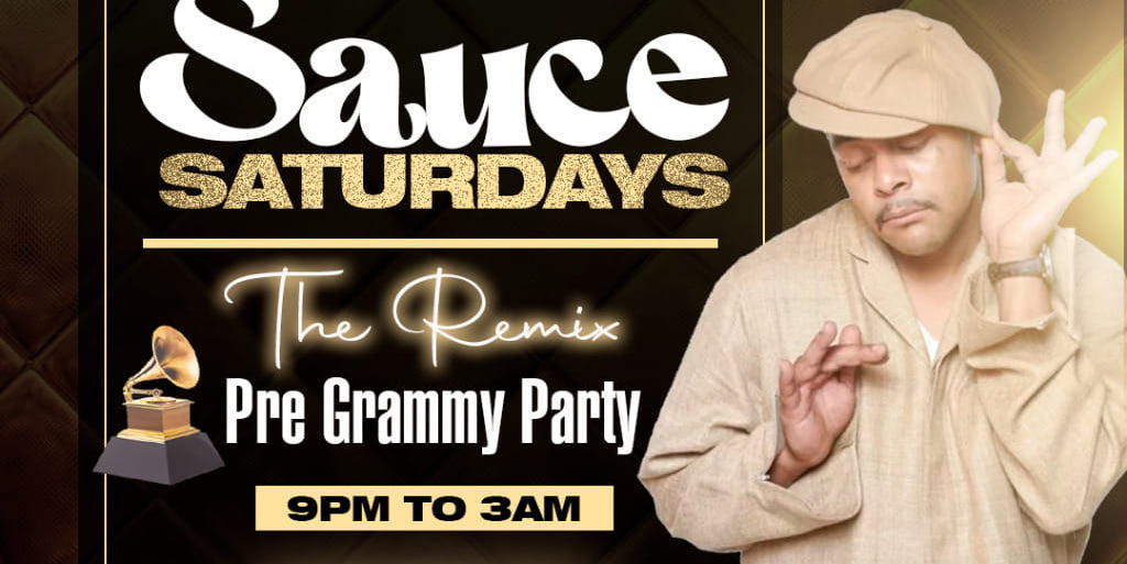 SUGA FREE PERFORMING LIVE @Sauce Saturdays The Remix Pre Grammy Party promotional image