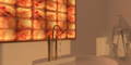 himalayan salt wall panel in bathroom himalayan salt wall in a bathroom