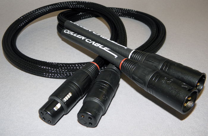 Cullen Cable Copper XLR Interconnects 1 Meter Made in t...