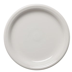 WHITE Bistro Coupe 7 1/4 Inch Salad Plate