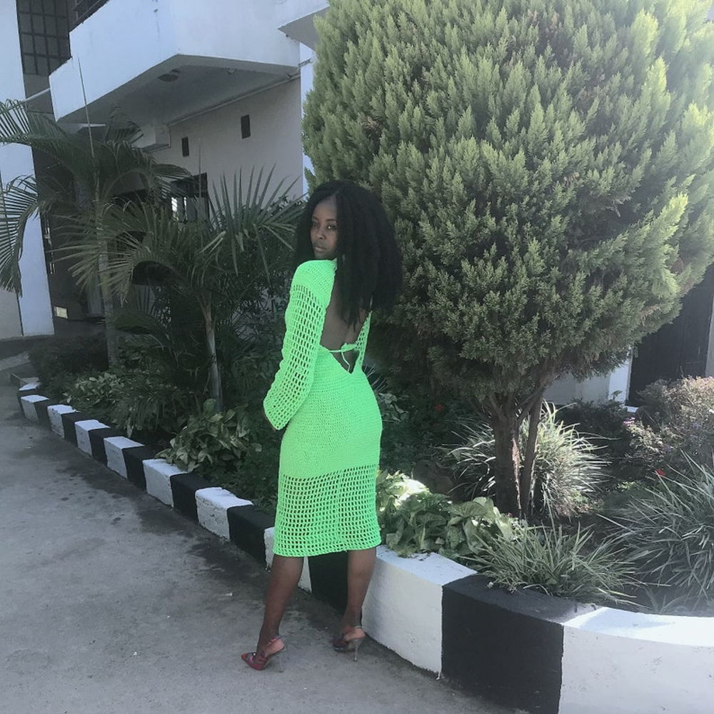 CROCHET PATTERN: Green Goblin Crochet Dress Pattern,Maxi dress crochet, festival dress pattern, digital download, easy crochet dress pattern