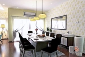 rimau-design-studio-classic-modern-malaysia-selangor-dining-room-contractor