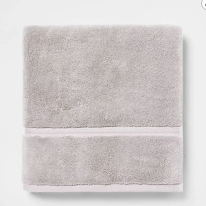 Spa Plush Bath Towel - Threshold™ (Light Gray)