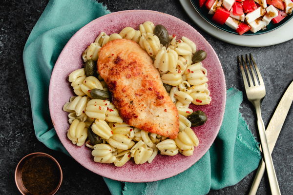 Photo of Chicken Piccata with Fresh Pasta 
