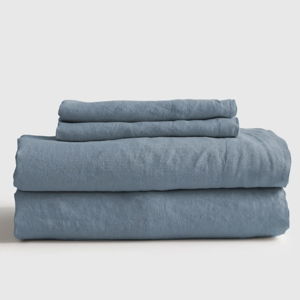 Linen Sheets | Quince | Dusty Blue