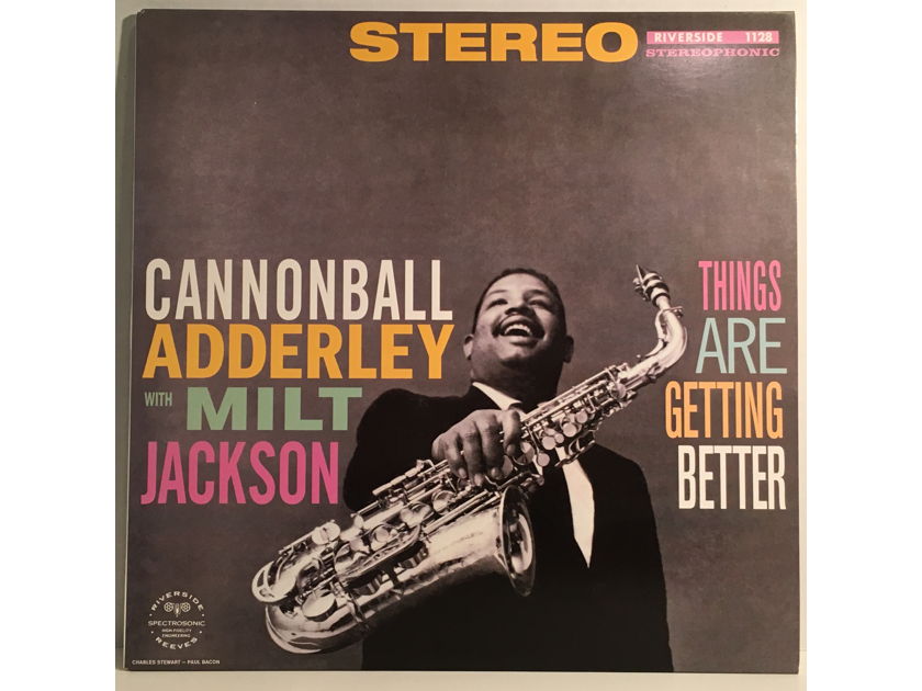 Cannonball Adderley with Milt Jackson - Things Are Getting Better Analogue Productions 2 X 45RPM