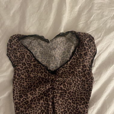 Leoparden Top