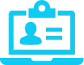 laptop register icon