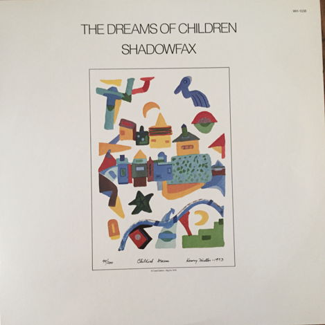 Shadowfax, The Dreams Of Children Vinyl Album, 1984 Win...