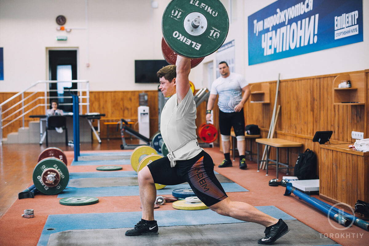 man training man training