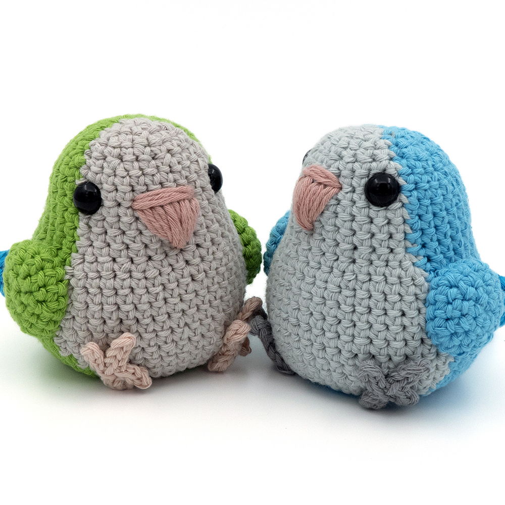 Amigurumi Quaker Parrot