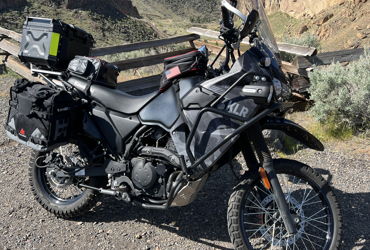 2023 KAWASAKI KLR650 ADVENTURE ABS motorcycle for rent near Redmond, OR