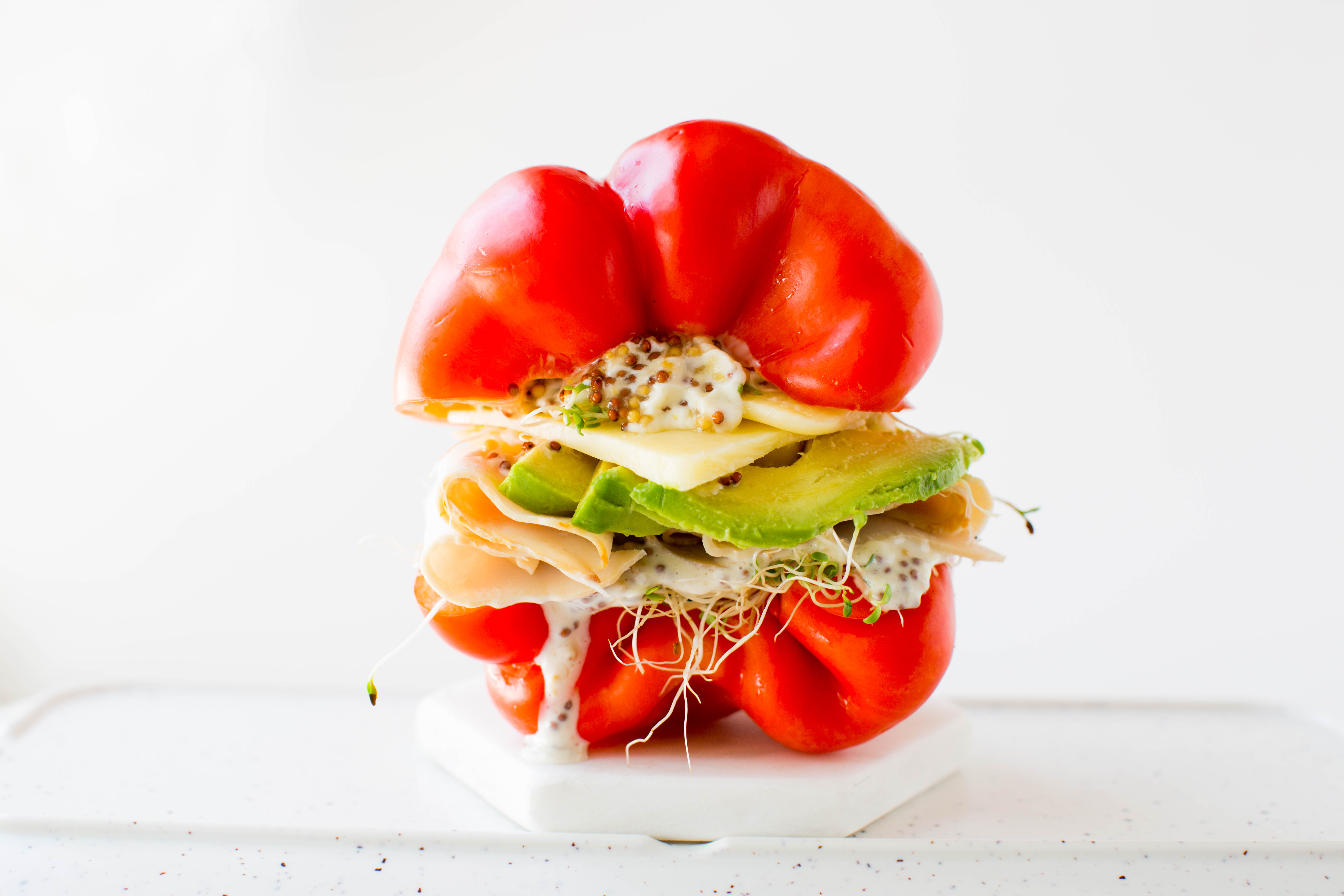 Bell Pepper Sandwich