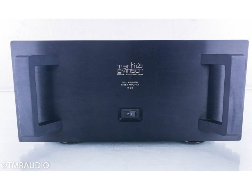 Mark Levinson No. 23 Dual Mono Power Amplifier  (14860)