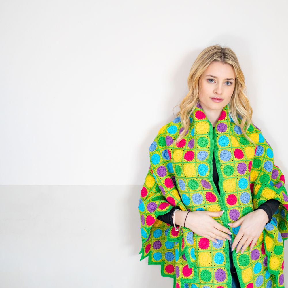 Whimsical Garden Shawl