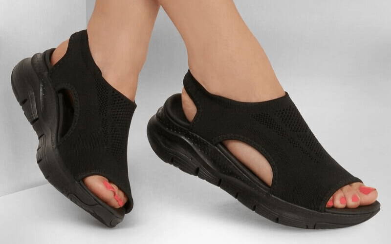 flanor, baskets confortables, Chaussures de marche femme pieds sensibles, Chaussures confort femme grande largeur