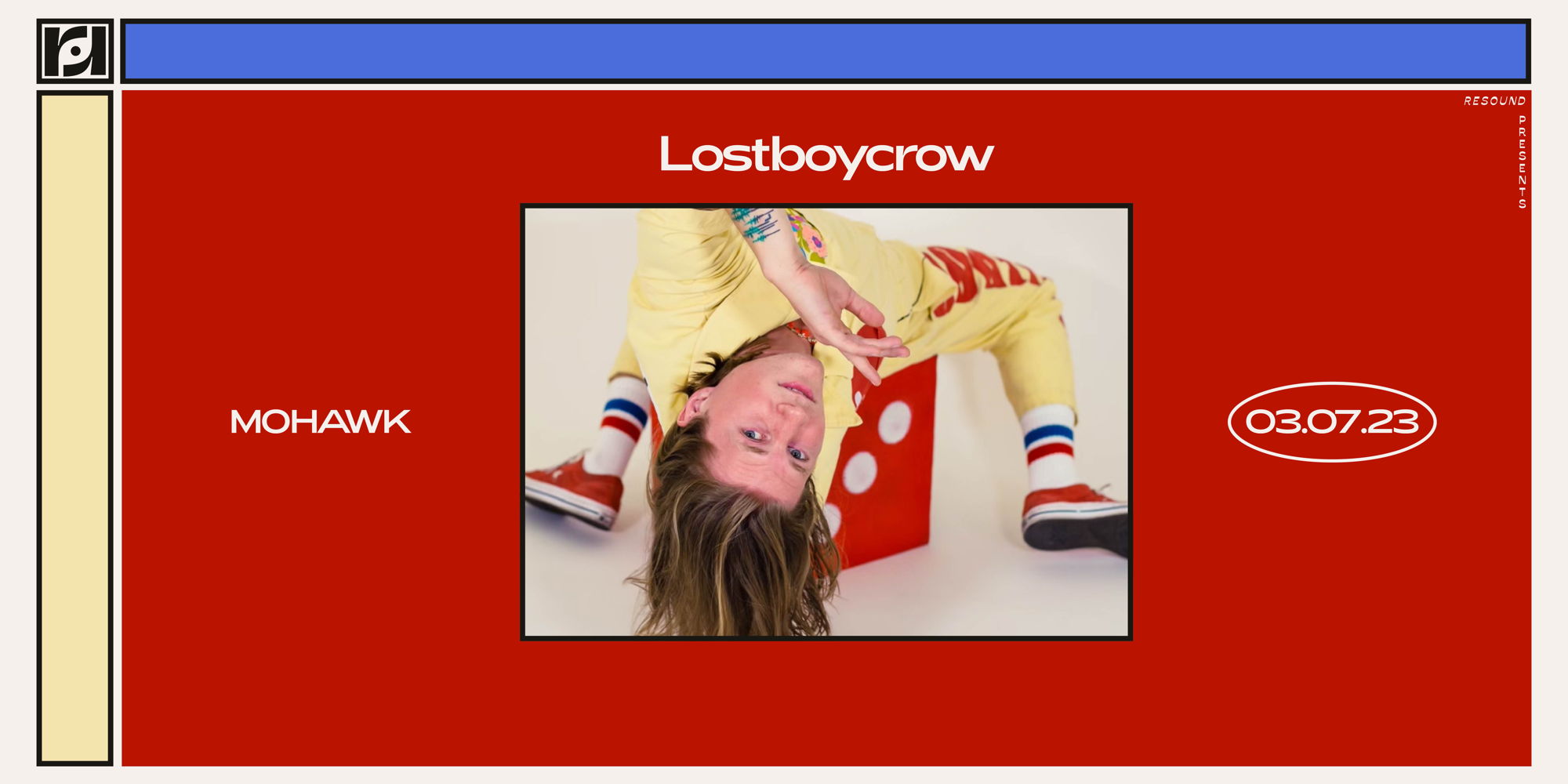 Resound Presents: Lostboycrow at Mohawk on 3/7/23 promotional image