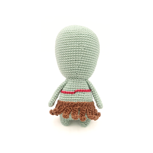 Tropical Alien, Alien on the Beach, Crochet Pattern, Amigurumi
