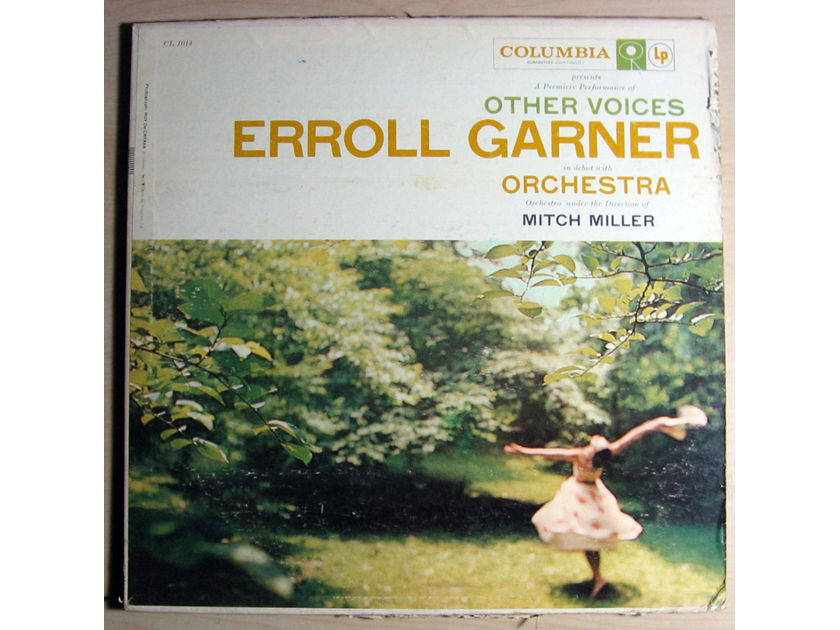 Erroll Garner - Other Voices  - 1957 MONO Columbia ‎CL 1014