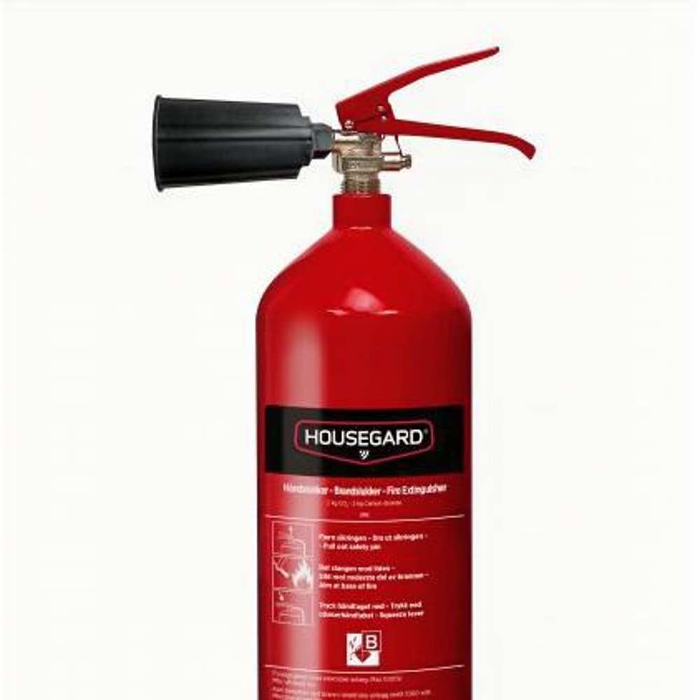 Housegard karbondioksid-slukker 2 kg, K2