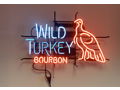 Wild Turkey Bourbon Logo Neon Sign