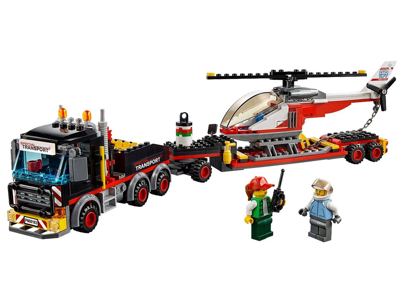 The LEGO City Heavy Transport 60183 