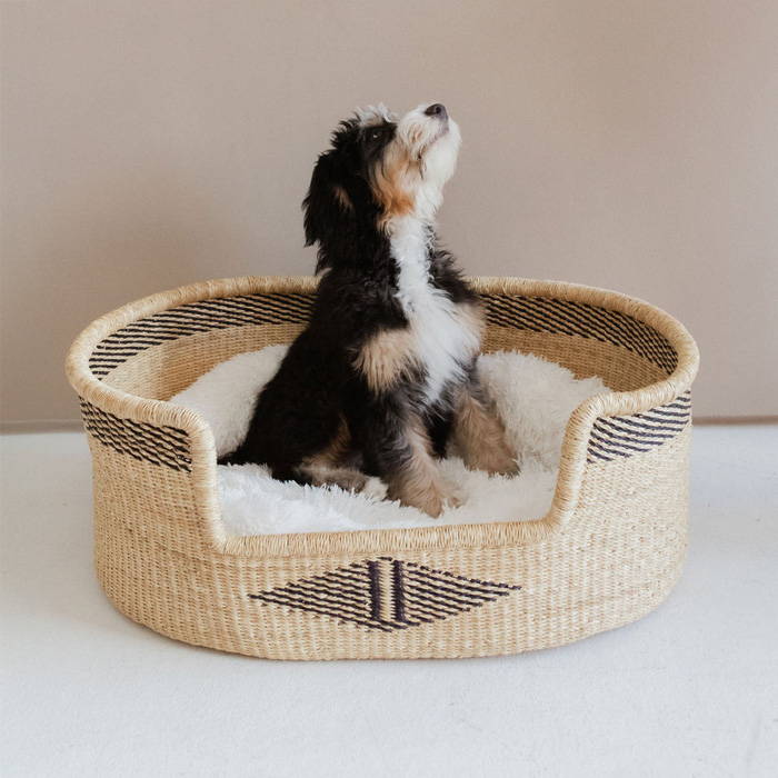 Collection of handmade Dog beds and woven dog beds