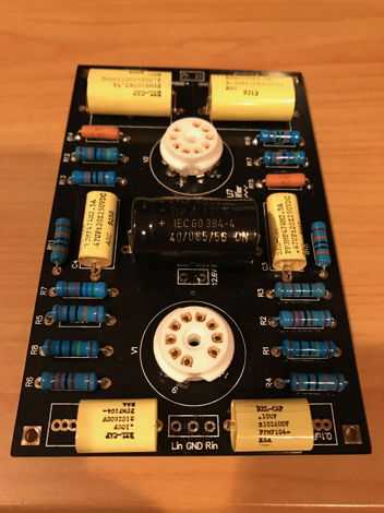 DIY Assembled Tube Preamp Board High end components