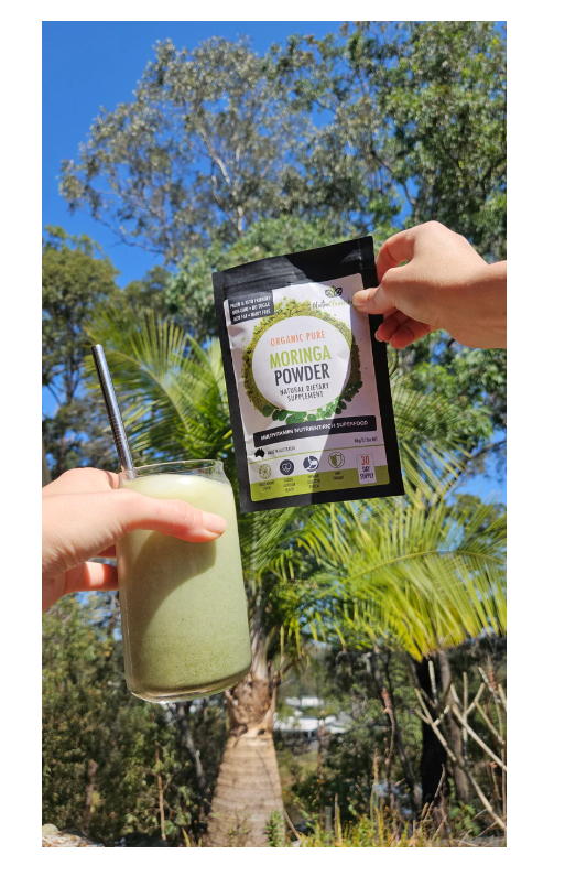 Organic Pure Moringa Leaf Powder - Image 2