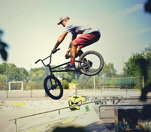 Toboggan bike trick Clearance