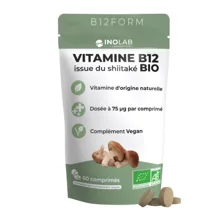 B12form - Vitamine B12 vegan issue du shiitaké Bio